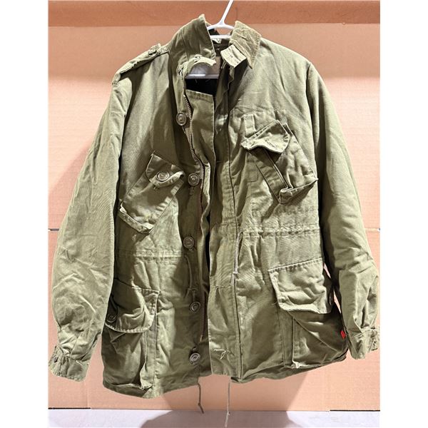 VTG 1984 Canadian Army OG 107 GS MK II Combat Coat w/ Liner