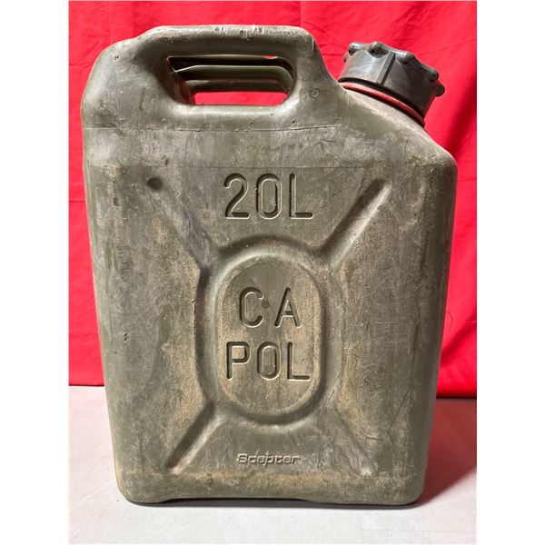 VTG Scepter 20L Military / Police Plastic Fuel Can (Jerry Can)