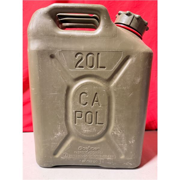 VTG Scepter 20L Military / Police Plastic Fuel Can (Jerry Can)