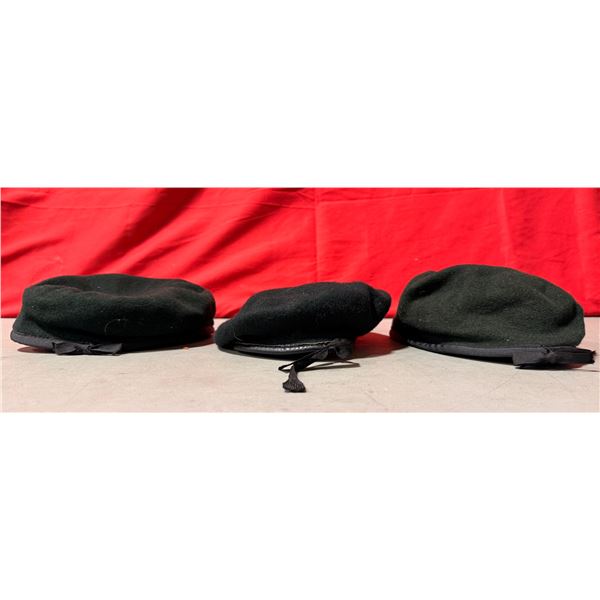 VTG Lot of Three Canadian Forces Berets