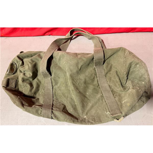 VTG Military Surplus Heavy-Duty Canvas Duffel Bag