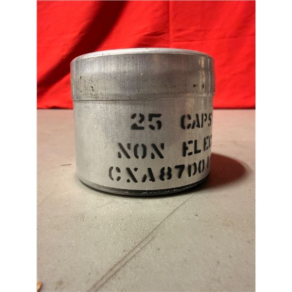 VTG 25-Cap Electric Blasting Cap Container