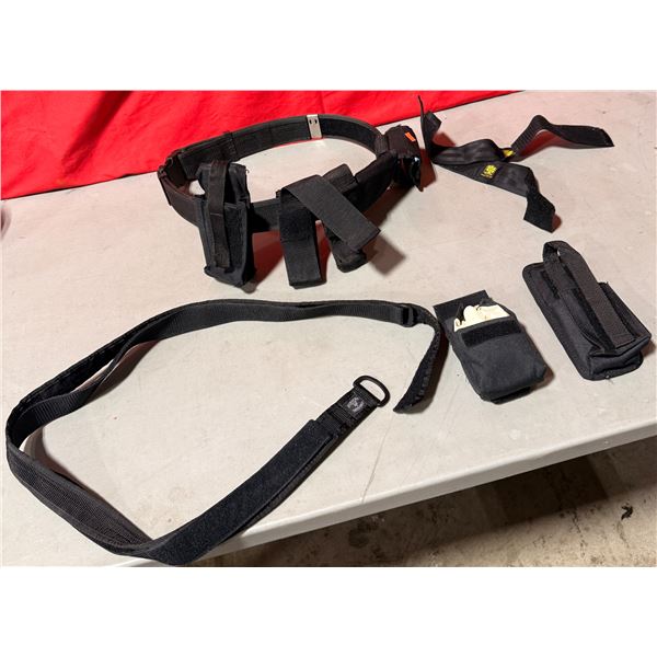VTG Cache Ridge Survival Co. Canadian Made Tactical Duty Belt System w/ Pouches & Contents