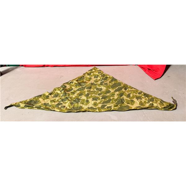 VTG Vietnam War D Troop 3/5 Cav Black Knights Aero-Scouts Camo Scarf