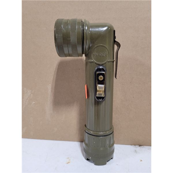 US Military Fulton MX-991/U Right Angle GI Flashlight