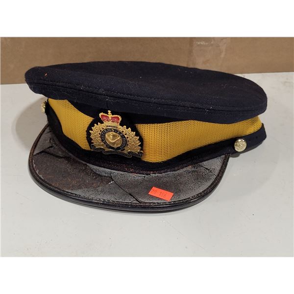 VTG 1981 Royal Canadian Mounted Police (RCMP) Service Forage Cap