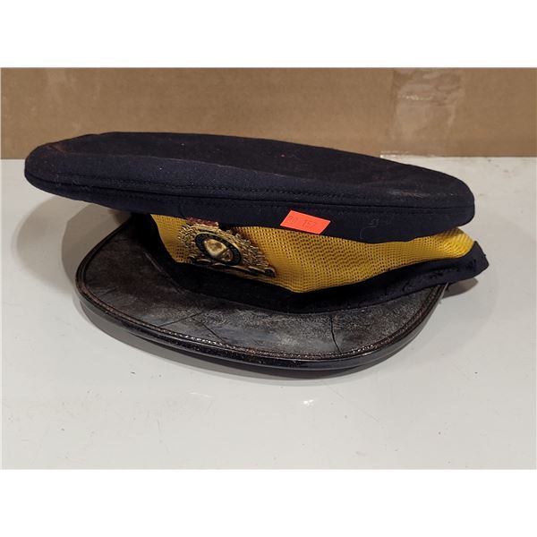 VTG 1981 Royal Canadian Mounted Police (RCMP) Service Forage Cap