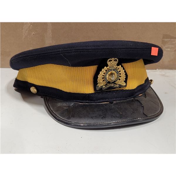 VTG 1987 Royal Canadian Mounted Police (RCMP) Service Forage Cap