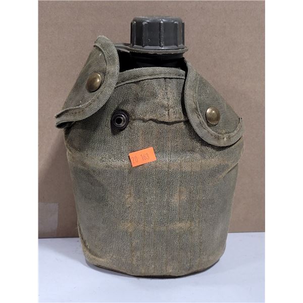 VTG Military Canvas Canteen Pouch & Canteen