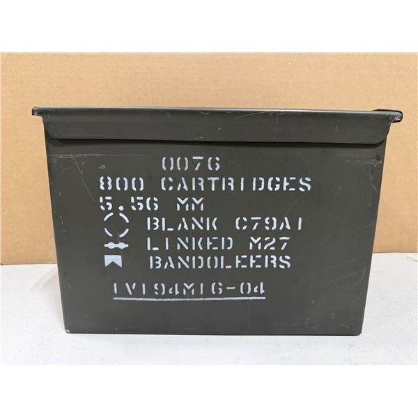 VTG Canadian Forces 5.56mm C79A1 Blank Ammo Can