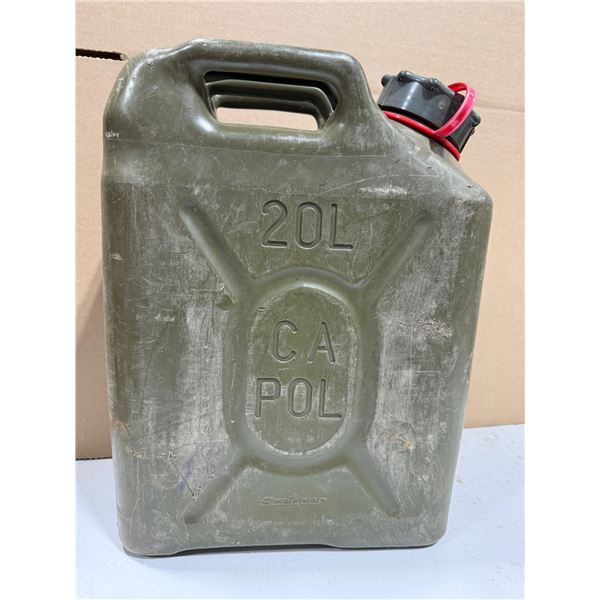 VTG Scepter 20L Military / Police Plastic Fuel Can (Jerry Can)