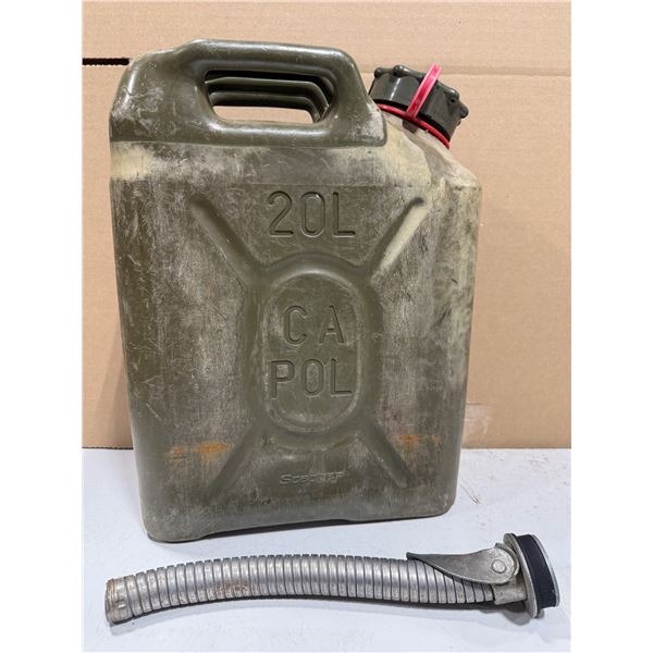 VTG Scepter 20L Military / Police Plastic Fuel Can (Jerry Can)