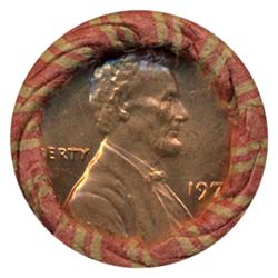 1973D Lincoln Cent RARE Never Opened Original Bank Roll 50 GEMS (COI-5493M)