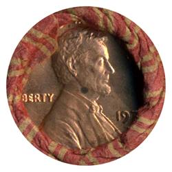 1976D Lincoln Cent RARE Never Opened Original Bank Roll 50 GEMS (COI-4815M)