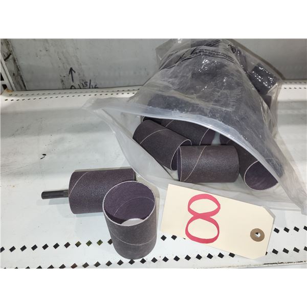 Bag of Spiral Band 2" x 3" with Mandrel Rubber Drum