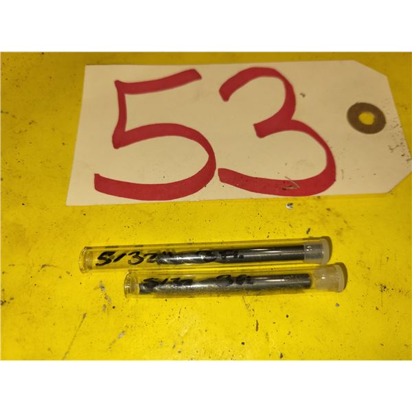 Set(2) of Solid Carbide End Mill 5/32" 3fl.