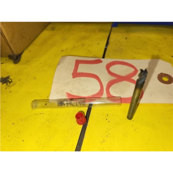 Solid Carbide End Mill 3/16" 4fl.
