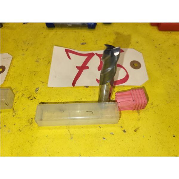 Solid Carbide End Mill 1/2" 3fl. Regrinded tip