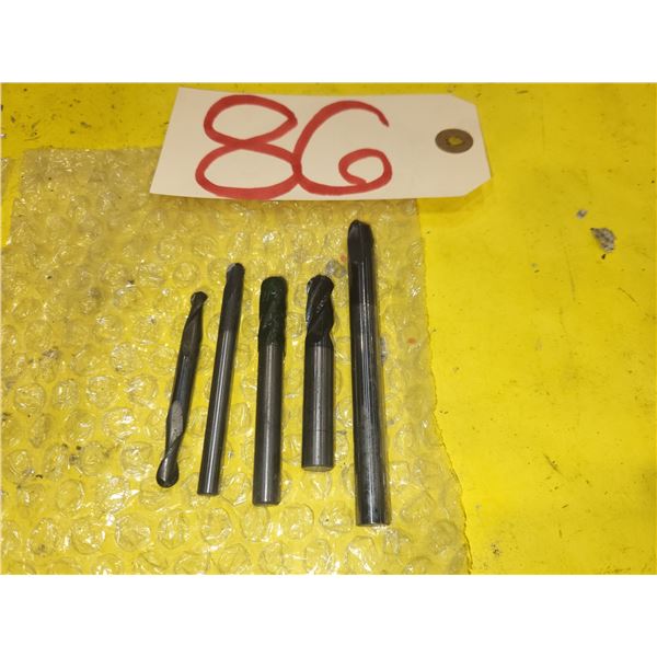 Lot of assorted Carbide BallNose End Mill