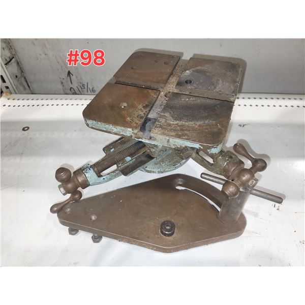X-Y Work Table with Indexable plate
