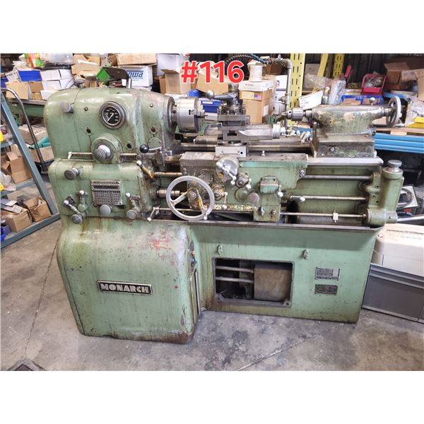 Monarch Lathe 12,5" x 20" with on 220v 1ph