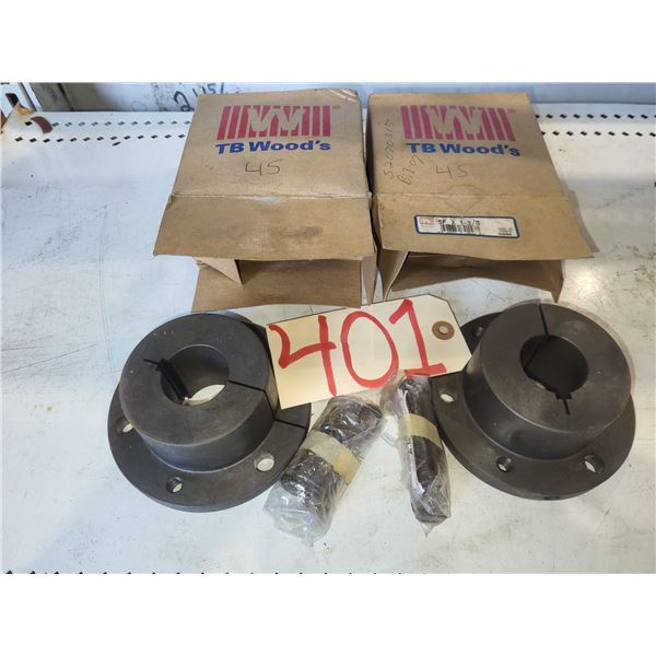 Set(2) of WOOD'S Bushing SF x 1"3/8