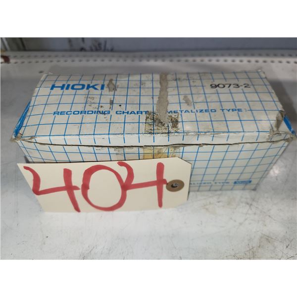 Box of HIOKI Recording Chart Metalized Type 9073-2