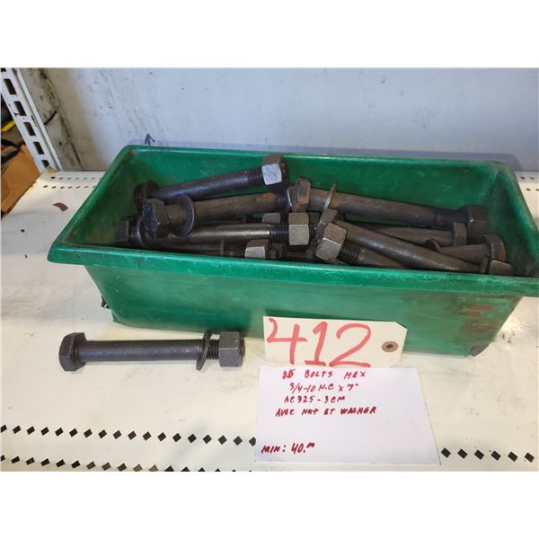Lot(25) of Bolt
