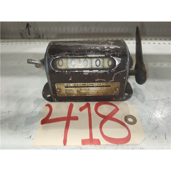 Durant Model 5H-11-R Counter
