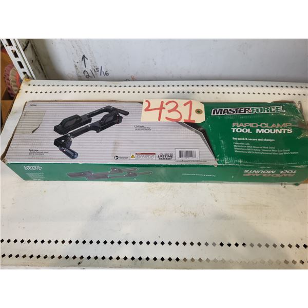 MasterForce Rapid-Clamp Tool Mount