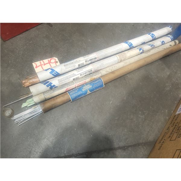Lot of assorted Welding Rod