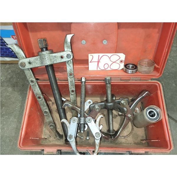 Tool Box of Bearing Puller & Bearing