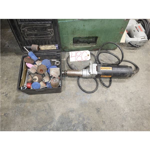 Walter Die Grinder with Tool Box