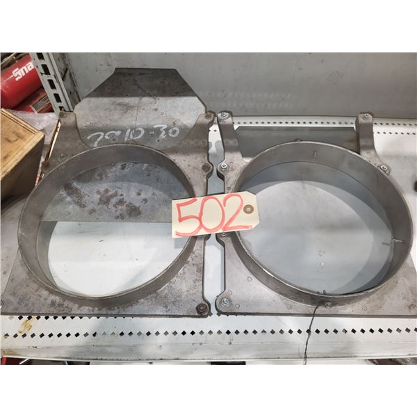 Set(2) of Industrial Clapet (9"1/2 Inside)