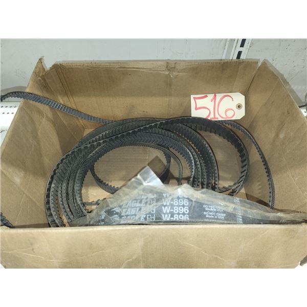 Box of Rubber *Courroies
