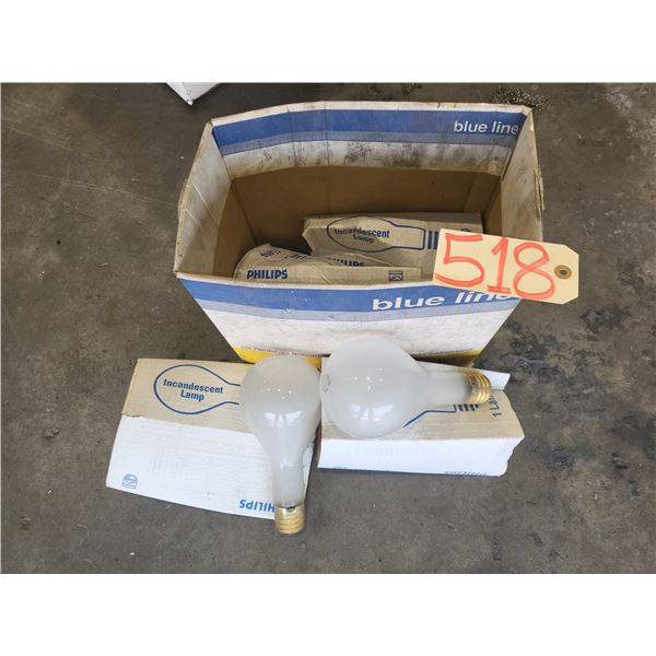 Box(4) of Incandescent Lamps