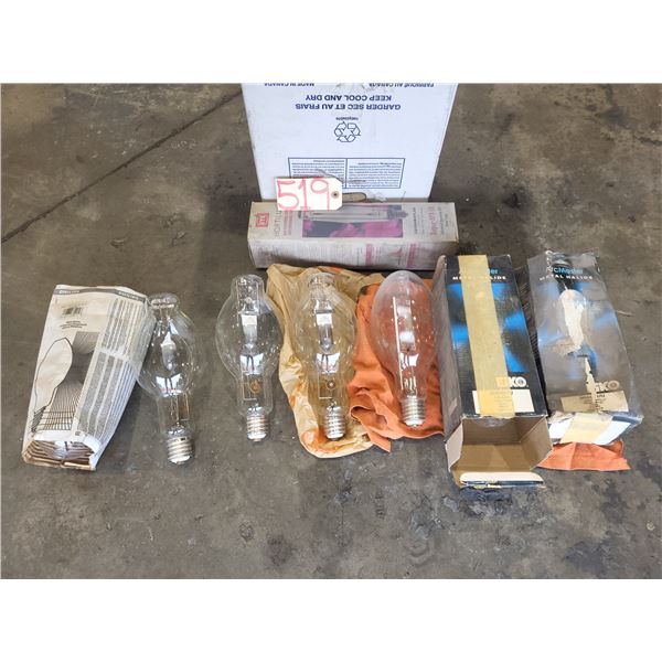 Box of assorted Lamps