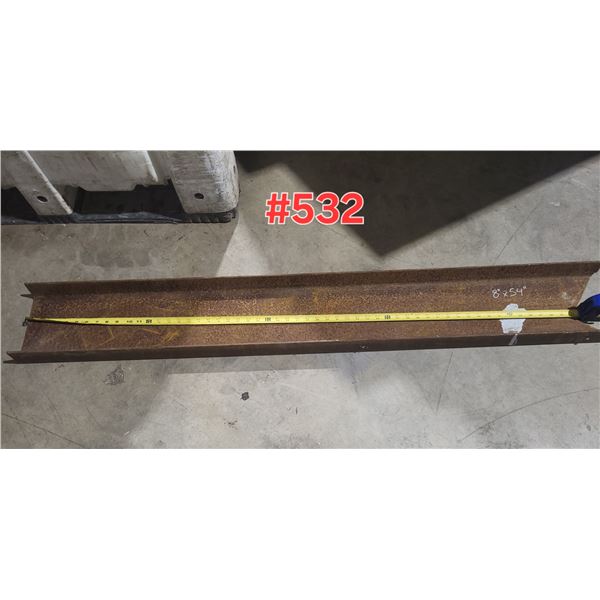 U-Beam 8" x 54"