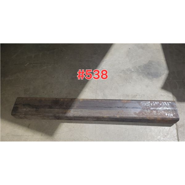 Tube Rectangulaire 5" x 3" x 1/4" x 39,50"