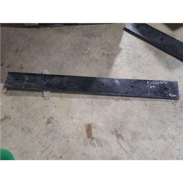 Scandia Flat Barre " x 5,50" x 54"7/8 with" square holes