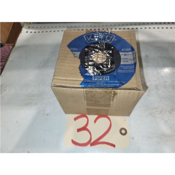 Box(25) of KETO Cutting Disc " x 3/32" x 7/8"