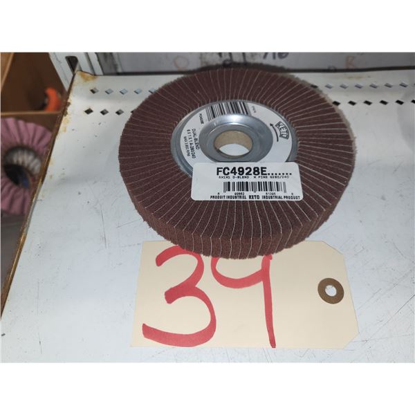 KETO Dual-Blend (scotch-Brite) Wheel 6" x 1" x 1"  Gr.240/280