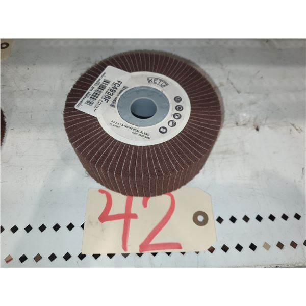 KETO Dual-Blend (scotch-Brite) Wheel 6" x 2" x 1"  Gr.150/180