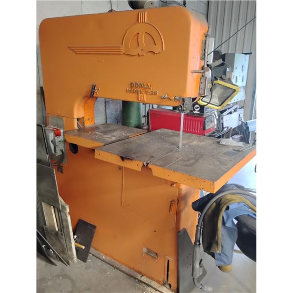 DoAll Vertical BandSaw 36" throat