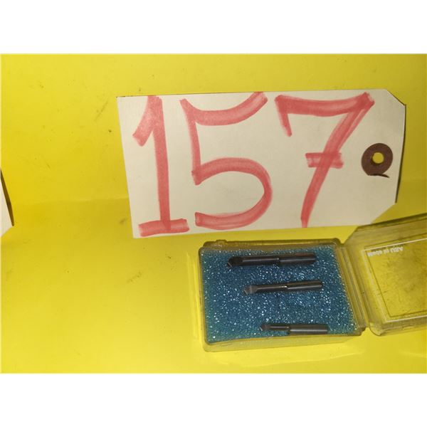 Lot(4) of PICCO R050.5-20 / R050.4-16 / R050.3-10 mini Carbide Boring Bar