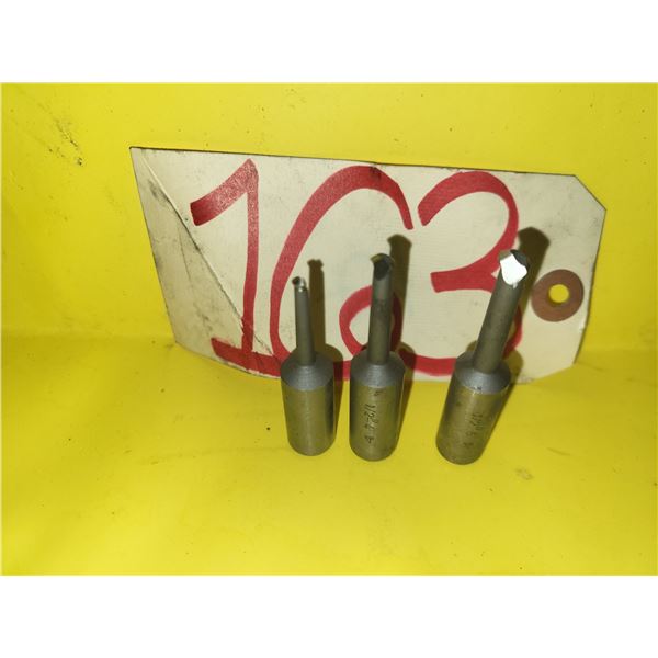 Lot(3) of HSS Boring Bar 1/2"-3-4-5
