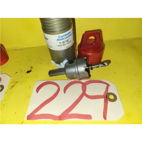New Hougen Carbide HolCutter 1"5/16