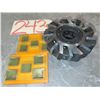 Image 1 : WIDIA/Valenite Fly Cutter 4" with Inserts(10) SPUN