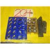 Image 1 : Set of Holders with New Kennametal Inserts SPGM 21.53 & Grooving Inserts(10)
