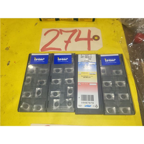 Lot(40) of Inserts ADKT 150516R (never used)